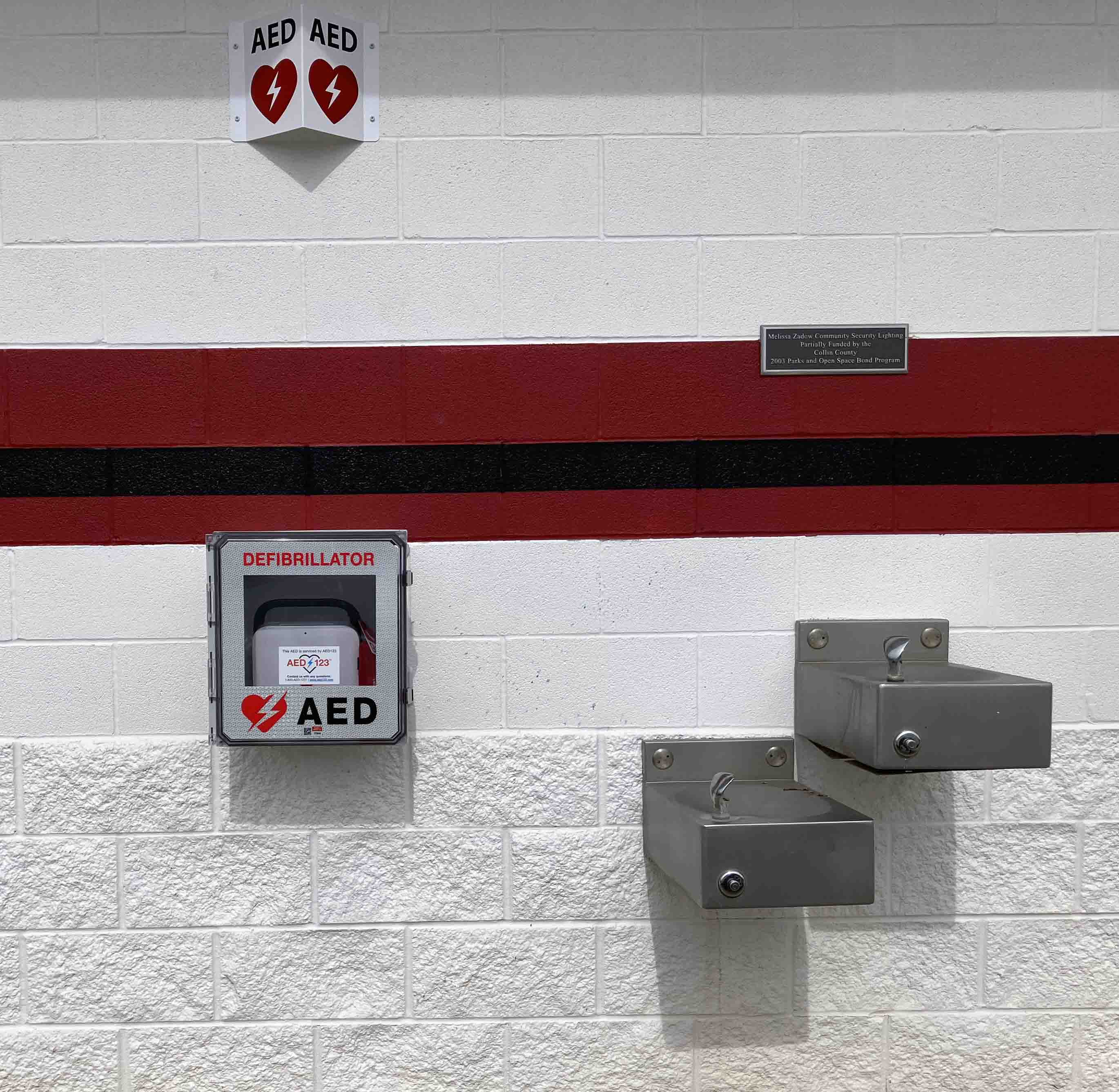AEDs added in Melissa