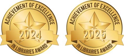 Achievement of Excellence in Libraries Award 2024 and 2025