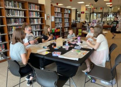 Clay Sculpting teen group